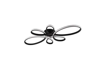 Taklampe TRIO Fly 83 cm, Matt svart - 83 cm, Matt svart - Belysning - Innendørsbelysning & Lamper - Soveromslampe - Taklampa sovrum