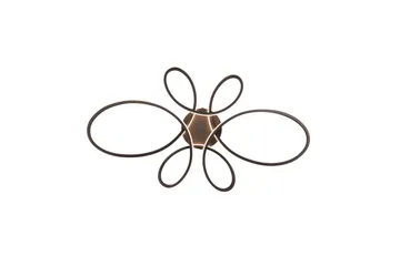 Taklampe TRIO Fly 83 cm, Matt svart - 83 cm, Matt svart - Belysning - Innendørsbelysning & Lamper - Soveromslampe - Taklampa sovrum