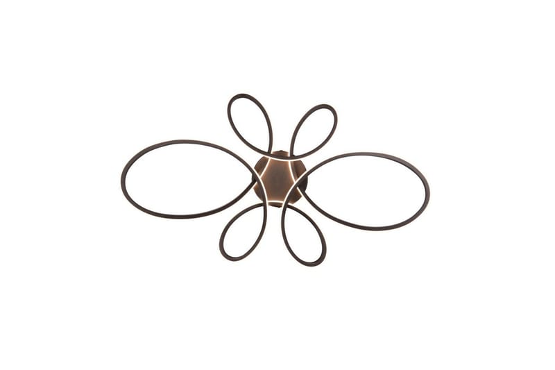 Taklampe TRIO Fly 83 cm, Matt svart - 83 cm, Matt svart - Belysning - Innendørsbelysning & Lamper - Soveromslampe - Taklampa sovrum