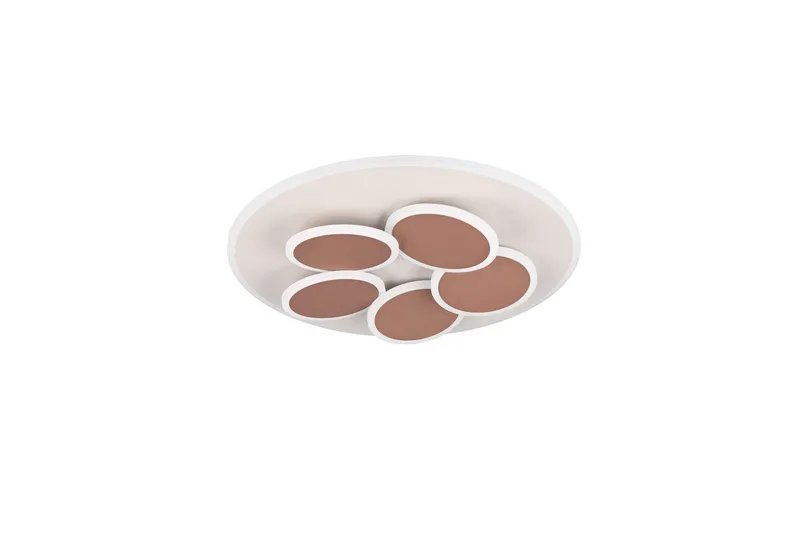 Taklampe TRIO Mandala Varm grå/kaffebrun - Varm grå/kaffebrun - Belysning - Innendørsbelysning & Lamper - Soveromslampe - Taklampa sovrum