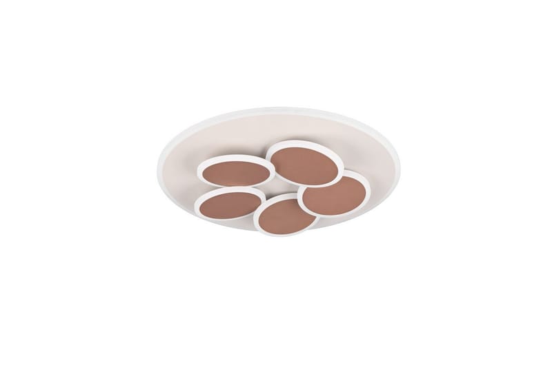 Taklampe TRIO Mandala Varm grå/kaffebrun - Varm grå/kaffebrun - Belysning - Innendørsbelysning & Lamper - Soveromslampe - Taklampa sovrum