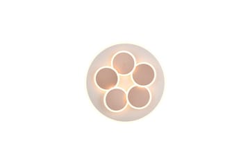 Taklampe TRIO Mandala Varm grå/kaffebrun - Varm grå/kaffebrun - Belysning - Innendørsbelysning & Lamper - Soveromslampe - Taklampa sovrum