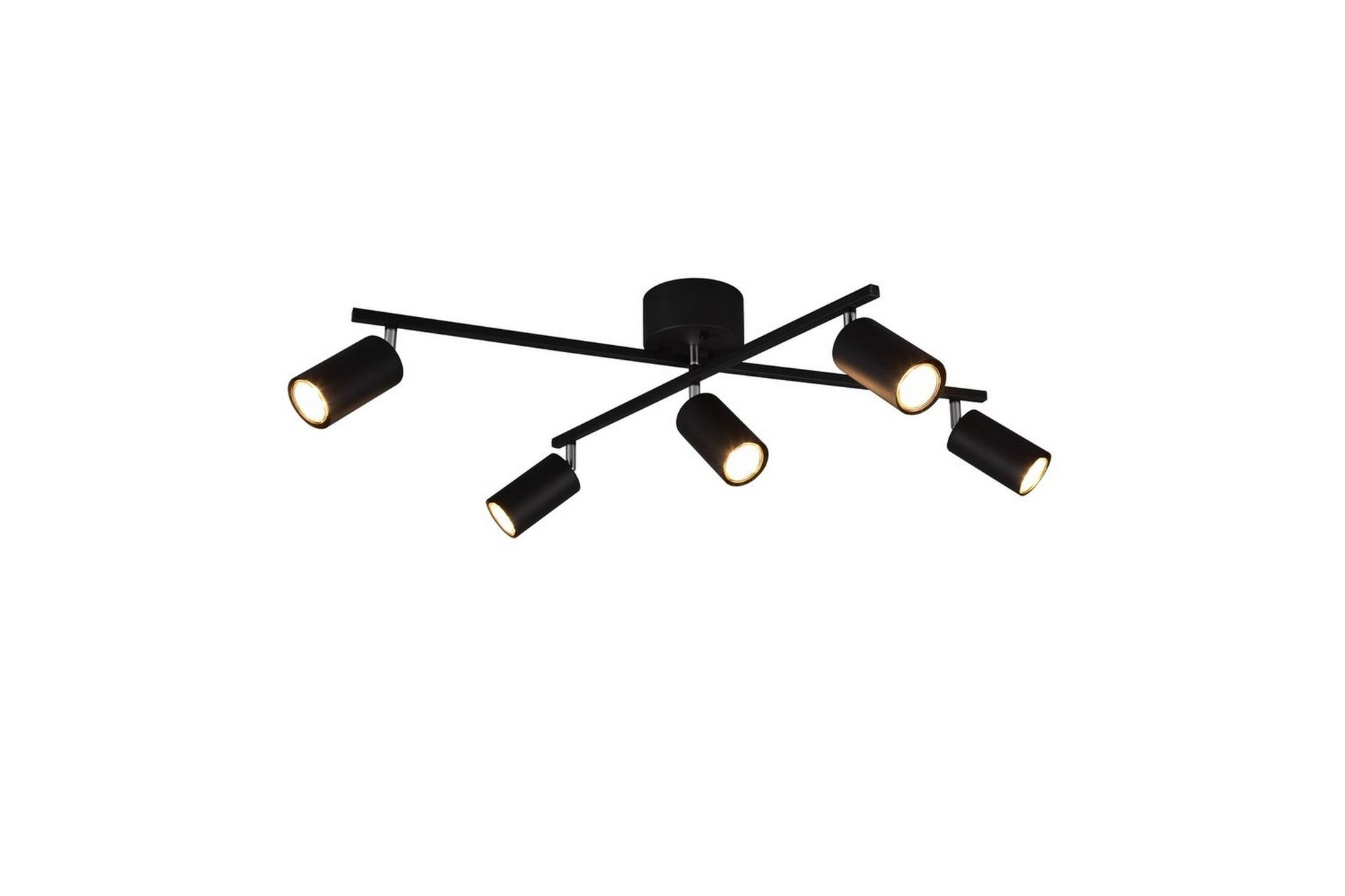 Taklampe TRIO Marlina Matt svart - Matt svart