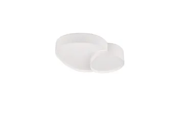 Taklampe TRIO Rise 43 cm, Matt hvit - 43 cm, Matt hvit - Belysning - Innendørsbelysning & Lamper - Soveromslampe - Taklampa sovrum