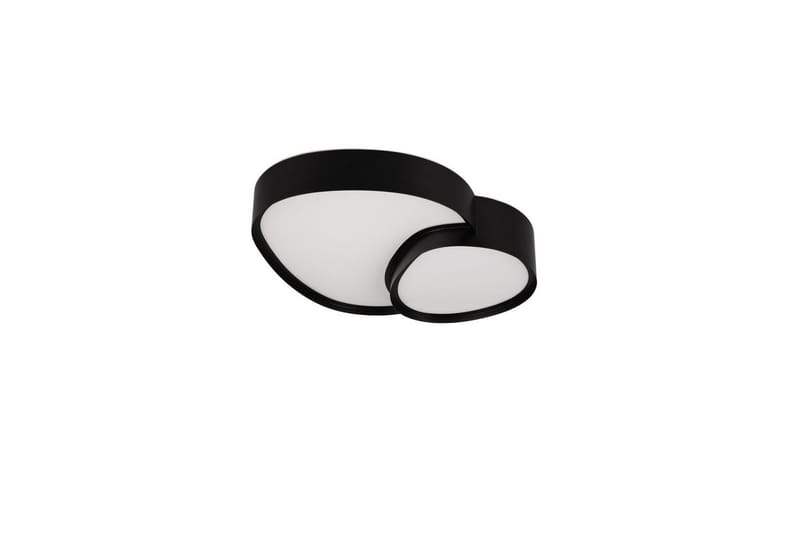 Taklampe TRIO Rise 43 cm, Matt svart - 43 cm, Matt svart - Belysning - Innendørsbelysning & Lamper - Soveromslampe - Taklampa sovrum