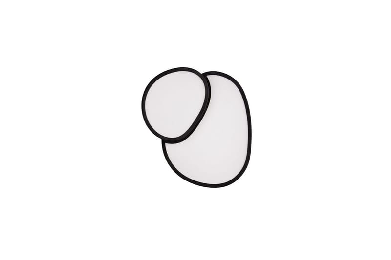 Taklampe TRIO Rise 43 cm, Matt svart - 43 cm, Matt svart - Belysning - Innendørsbelysning & Lamper - Soveromslampe - Taklampa sovrum