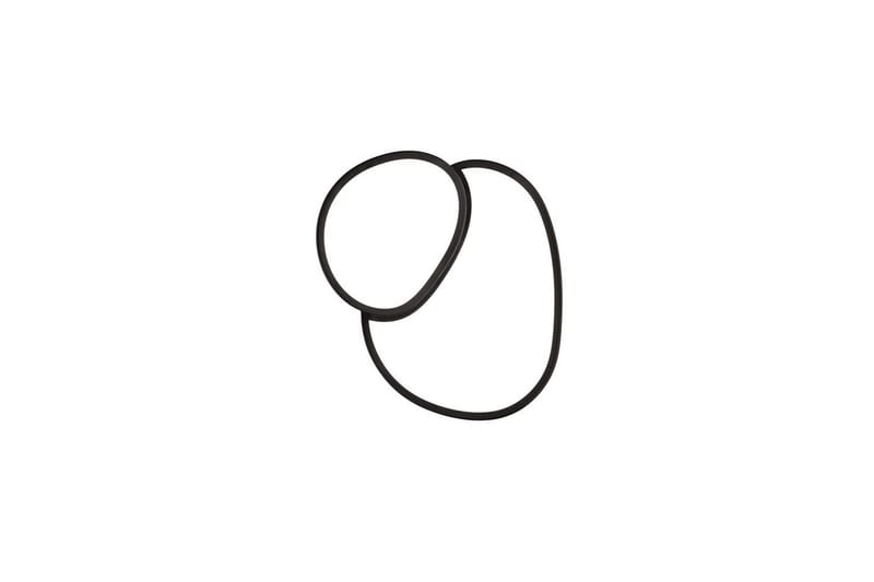 Taklampe TRIO Rise 43 cm, Matt svart - 43 cm, Matt svart - Belysning - Innendørsbelysning & Lamper - Soveromslampe - Taklampa sovrum