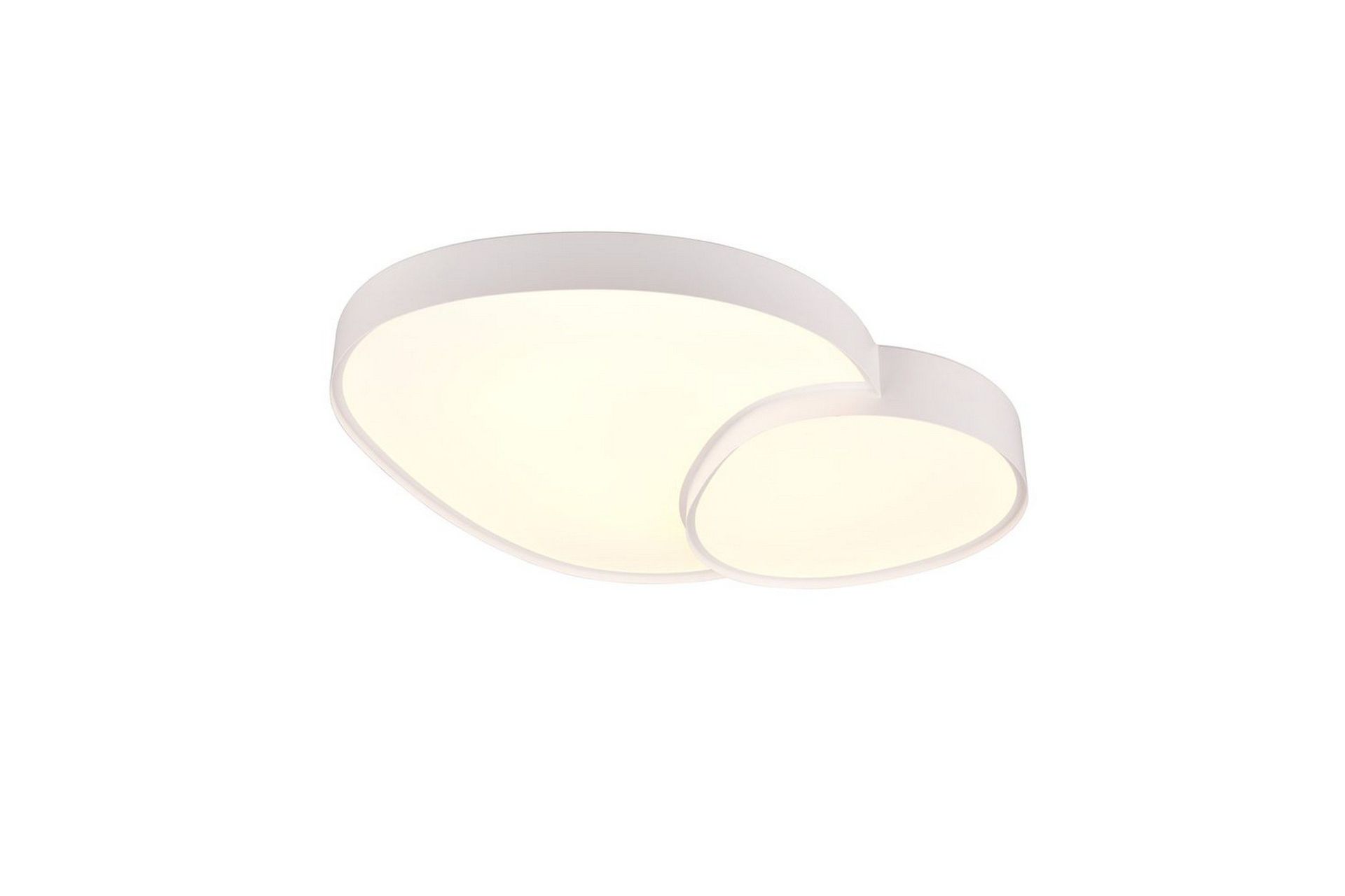 Taklampe TRIO Rise 77 cm, Matt hvit - 77 cm, Matt hvit