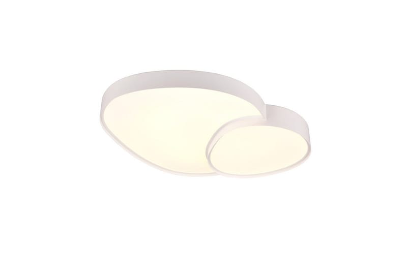 Taklampe TRIO Rise 77 cm, Matt hvit - 77 cm, Matt hvit - Belysning - Innendørsbelysning & Lamper - Soveromslampe - Taklampa sovrum