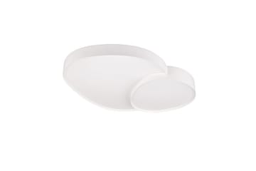 Taklampe TRIO Rise 77 cm, Matt hvit - 77 cm, Matt hvit - Belysning - Innendørsbelysning & Lamper - Soveromslampe - Taklampa sovrum