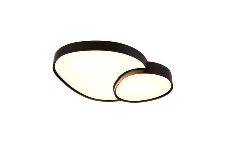 Taklampe TRIO Rise 77 cm, Matt svart - 77 cm, Matt svart - Belysning - Innendørsbelysning & Lamper - Soveromslampe - Taklampa sovrum