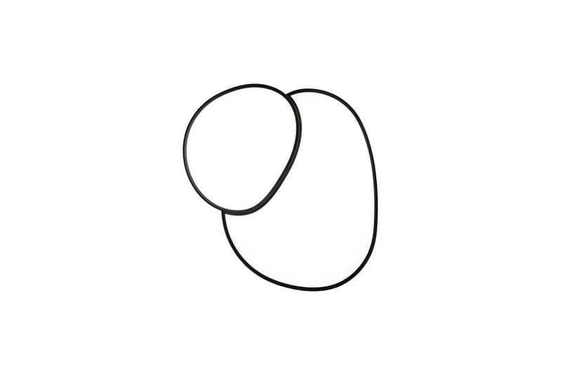 Taklampe TRIO Rise 77 cm, Matt svart - 77 cm, Matt svart - Belysning - Innendørsbelysning & Lamper - Soveromslampe - Taklampa sovrum