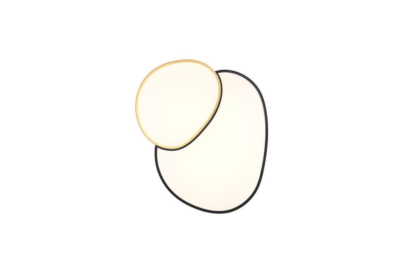 Taklampe TRIO Rise 77 cm, Svart/gull - 77 cm, Svart/gull - Belysning - Innendørsbelysning & Lamper - Soveromslampe - Taklampa sovrum