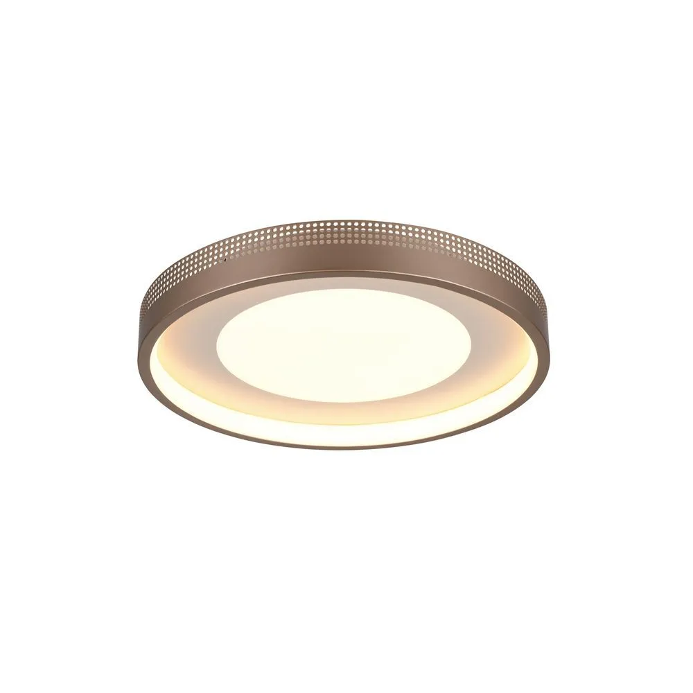 Taklampe TRIO Solea - Coffee