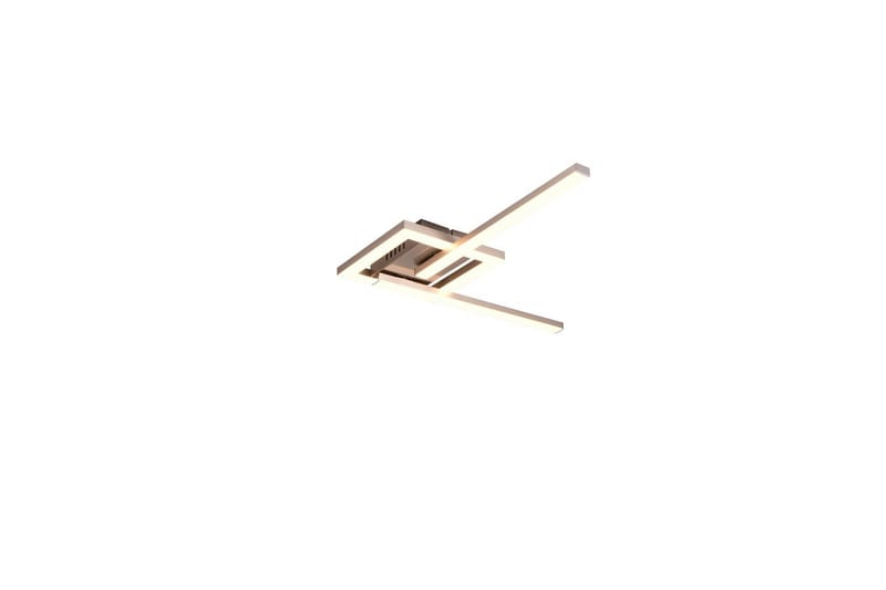 Taklampe TRIO Viale Børstet stål - Børstet stål - Belysning - Innendørsbelysning & Lamper - Soveromslampe - Taklampa sovrum