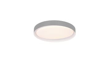 Taklampe TRIO Zeta Grå/hvit - Grå/hvit - Belysning - Innendørsbelysning & Lamper - Soveromslampe - Taklampa sovrum