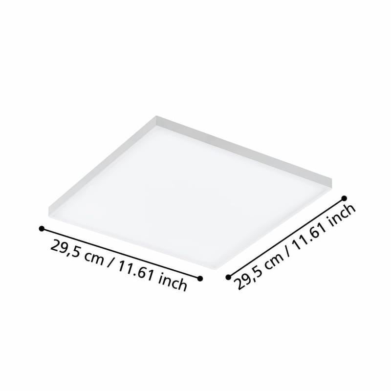 Taklampe Turcona - 300x300 mm - Belysning - Innendørsbelysning & Lamper - Soveromslampe - Taklampa sovrum