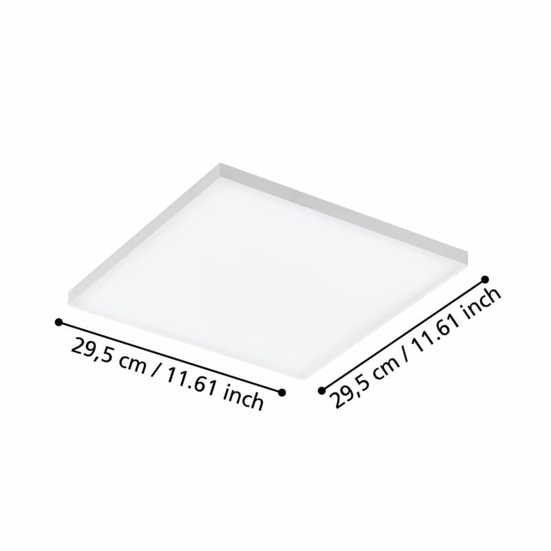 Taklampe Turcona - 300x300 mm - Belysning - Innendørsbelysning & Lamper - Soveromslampe - Taklampa sovrum