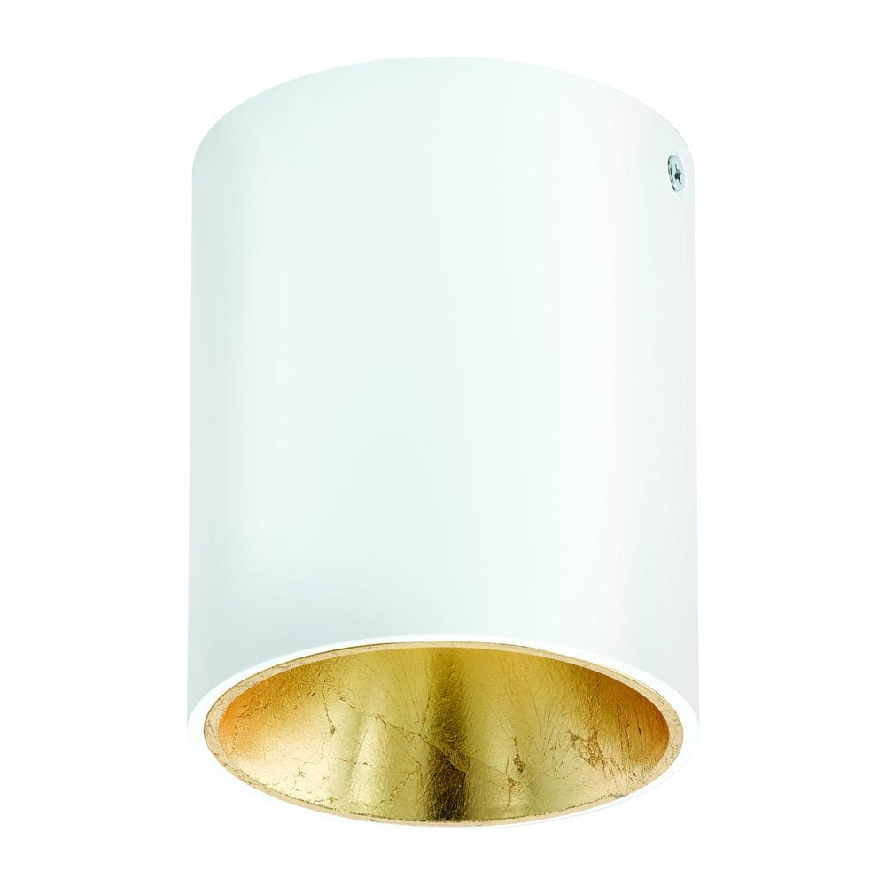Taklampe Polasso - Hvit/Gull