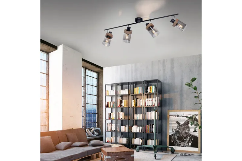 Taklampe Pasqual - 110x25x114 cm - Belysning - Innendørsbelysning & Lamper - Soveromslampe - Taklampa sovrum