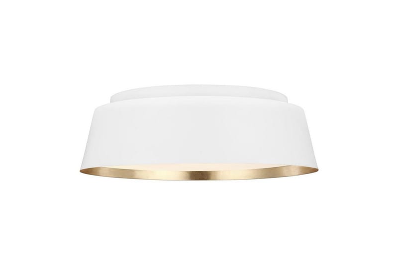 Takmontering Feiss Asher Matt hvit og gull - Matt hvit og gull - Belysning - Innendørsbelysning & Lamper - Soveromslampe - Taklampa sovrum