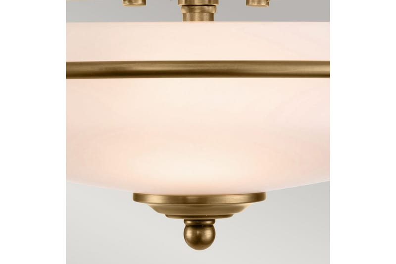 Takmontering Quoizel Griffin Forvitret messing - Forvitret messing - Belysning - Innendørsbelysning & Lamper - Soveromslampe - Taklampa sovrum