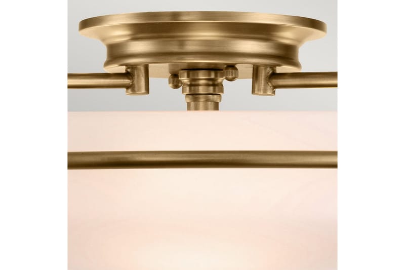 Takmontering Quoizel Griffin Forvitret messing - Forvitret messing - Belysning - Innendørsbelysning & Lamper - Soveromslampe - Taklampa sovrum