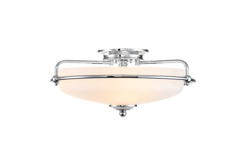 Takmontering Quoizel Griffin Polert krom, Polert krom