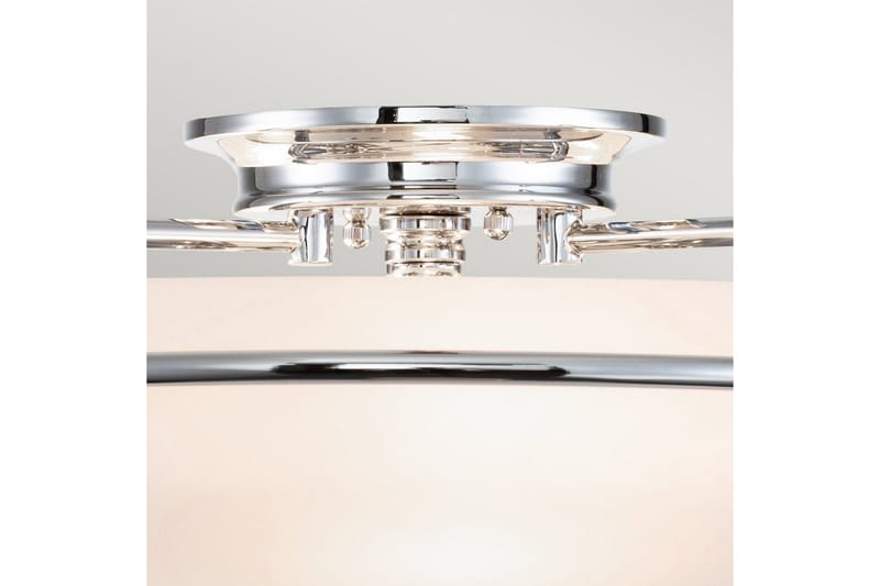 Takmontering Quoizel Griffin Polert krom - Polert krom - Belysning - Innendørsbelysning & Lamper - Soveromslampe - Taklampa sovrum