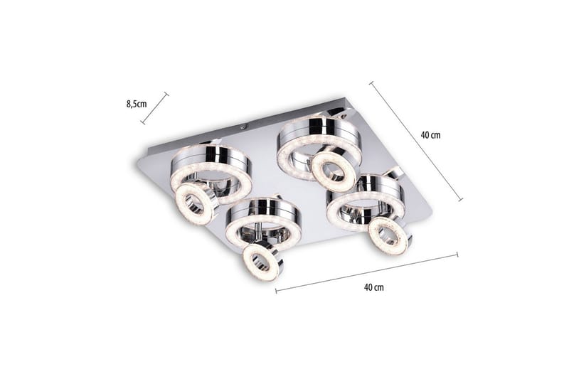 Tim Just Light Taklampe - Belysning - Innendørsbelysning & Lamper - Soveromslampe - Taklampa sovrum