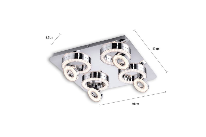 Tim Just Light Taklampe - Belysning - Innendørsbelysning & Lamper - Soveromslampe - Taklampa sovrum
