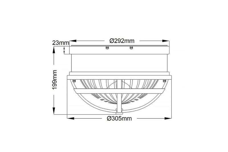 Tollis Kichler Taklampe - Belysning - Innendørsbelysning & Lamper - Soveromslampe - Taklampa sovrum