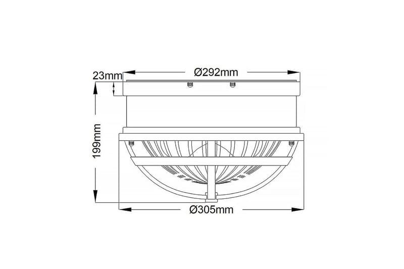 Tollis Kichler Taklampe - Belysning - Innendørsbelysning & Lamper - Soveromslampe - Taklampa sovrum