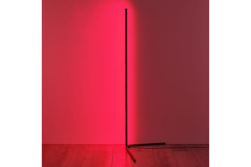 Trio Lighting Level LED Gulvlampe Svart RGB - Belysning - Innendørsbelysning & Lamper - Soveromslampe