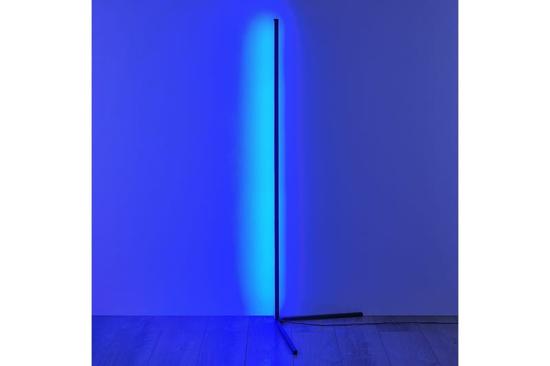 Trio Lighting Level LED Gulvlampe Svart RGB - Belysning - Innendørsbelysning & Lamper - Soveromslampe