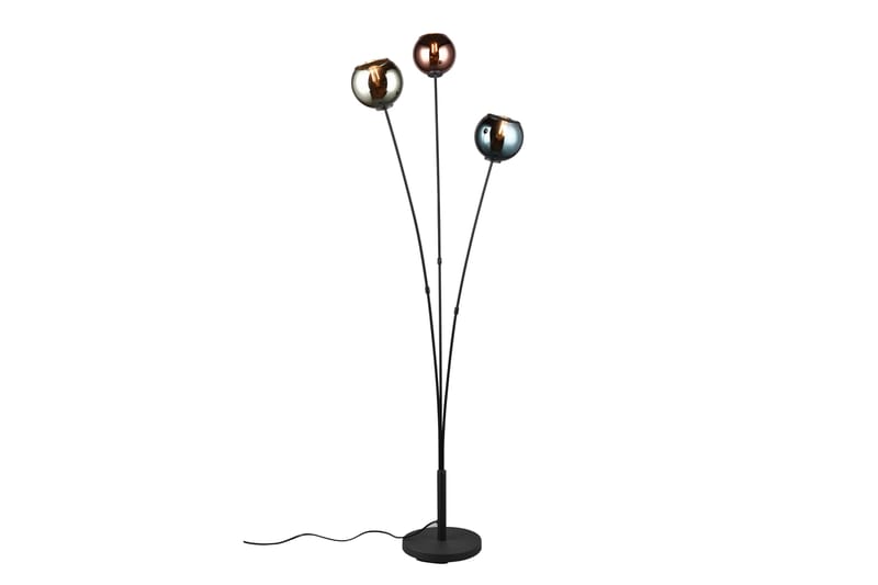 Trio Lighting Sheldon gulvlampe 3L E14 flerfarget - Belysning - Innendørsbelysning & Lamper - Soveromslampe