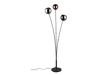 Trio Lighting Sheldon gulvlampe 3L E14 flerfarget - Belysning - Innendørsbelysning & Lamper - Soveromslampe