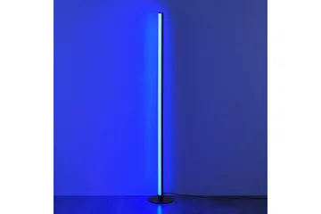 Trio Lighting Tendo LED gulvlampe svart RGB - Belysning - Innendørsbelysning & Lamper - Soveromslampe