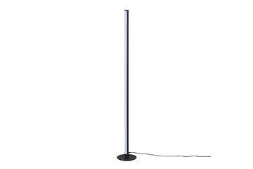 Trio Lighting Tendo LED gulvlampe svart RGB - Belysning - Innendørsbelysning & Lamper - Soveromslampe