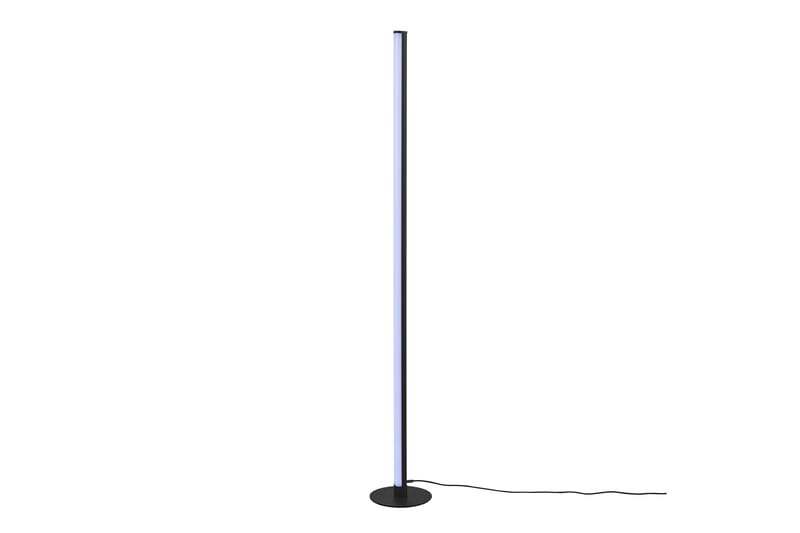 Trio Lighting Tendo LED gulvlampe svart RGB - Belysning - Innendørsbelysning & Lamper - Soveromslampe