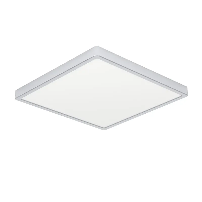 Utenpåliggende lampe Fueva, Krom