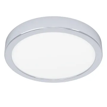 Utenpåliggende lampe Fueva Rund - Krom - Belysning - Innendørsbelysning & Lamper - Soveromslampe - Taklampa sovrum