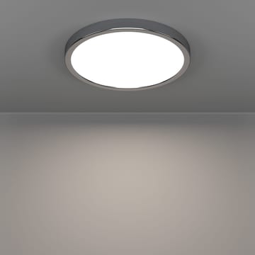 Utenpåliggende lampe Fueva Rund - Krom - Belysning - Innendørsbelysning & Lamper - Soveromslampe - Taklampa sovrum