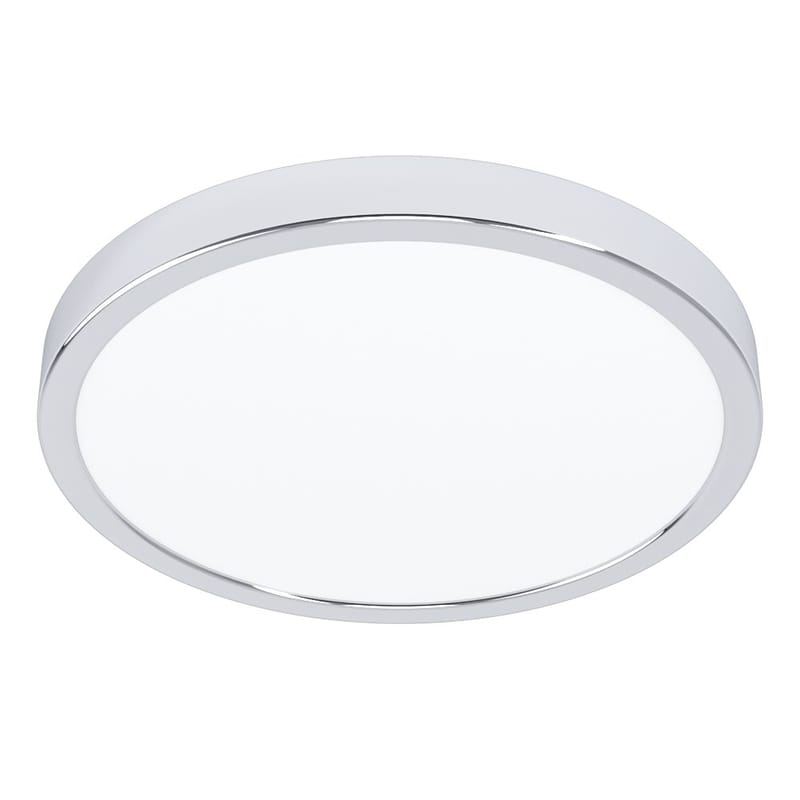 Utenpåliggende lampe Fueva Rund - Krom - Belysning - Innendørsbelysning & Lamper - Soveromslampe - Taklampa sovrum