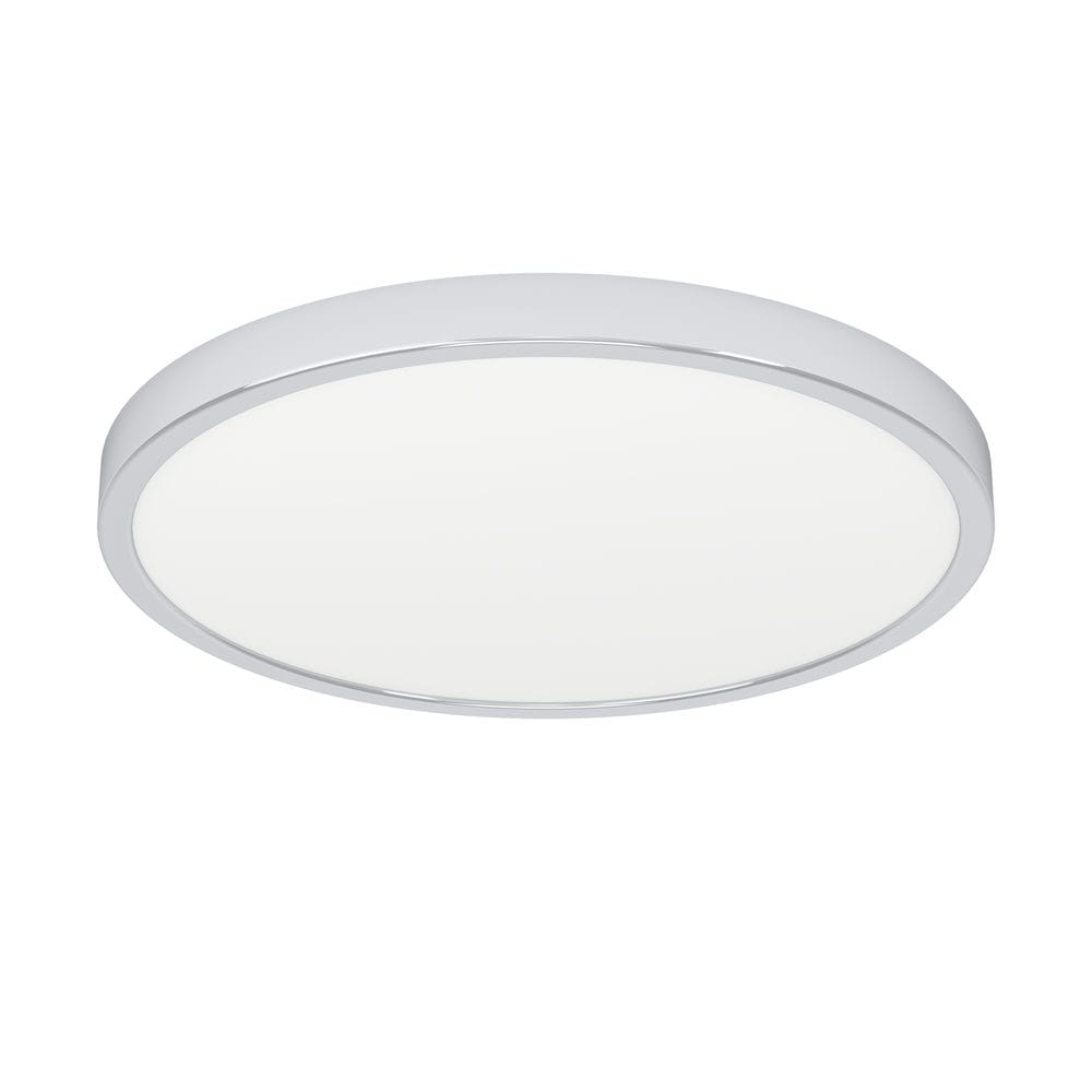Utenpåliggende lampe Fueva Rund - Krom