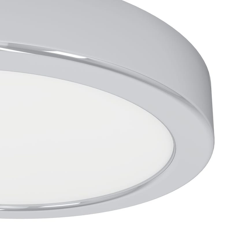 Utenpåliggende lampe Fueva Rund - Krom - Belysning - Innendørsbelysning & Lamper - Soveromslampe - Taklampa sovrum