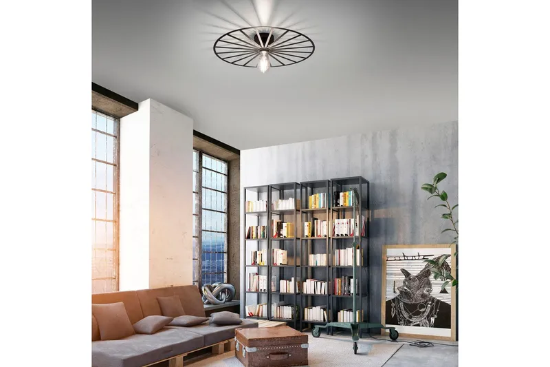 Vegg- og taklampe Spike - 50x9x50 cm - Belysning - Innendørsbelysning & Lamper - Soveromslampe - Taklampa sovrum