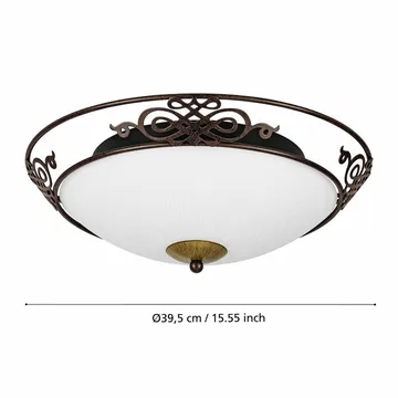 Vegg-/Taklampe Mestre - 39,5 cm - Belysning - Innendørsbelysning & Lamper - Soveromslampe - Taklampa sovrum