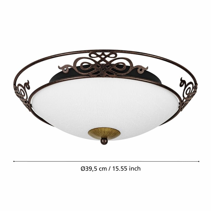 Vegg-/Taklampe Mestre - 39,5 cm - Belysning - Innendørsbelysning & Lamper - Soveromslampe - Taklampa sovrum