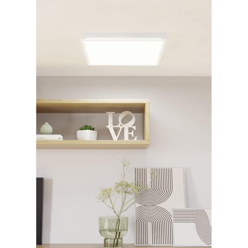 Vegg-/Taklampe Moradillo - 595x595 mm - Belysning - Innendørsbelysning & Lamper - Soveromslampe - Taklampa sovrum